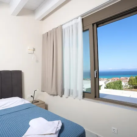 Paradisio - Pool, Sea View, 4bdrms,bbq Hanioti