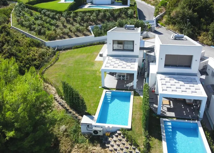 Paradisio - Pool, Sea View, 4bdrms,bbq * Chanioti