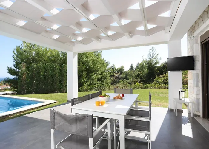 Vila Paradisio - Pool, Sea View, 4bdrms,bbq